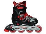 Adjustable Epic Drift Skate Red And Black Inline Skates W Lightup Wheels