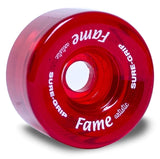 Suregrip Fame Wheels Clear Colour 57mm 95A 8 Pack