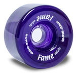 Suregrip Fame Wheels Clear Colour 57mm 95A 8 Pack