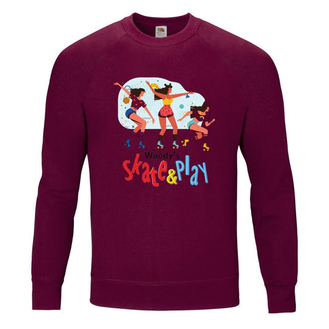 Woodys Skate and Play - Classic Raglan Top