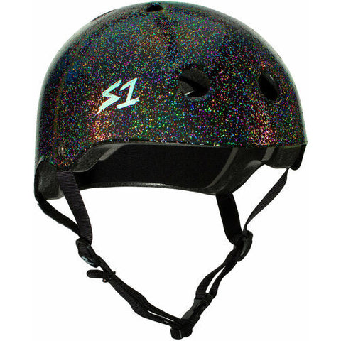 S-One Helmet Lifer Black Gloss Glitter